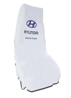 HYUNDAI Hyundai Service Center Car Seat Cover, Universal Car Seat Dust Dirt Protection Cover Extra Protection For Your Seat 2 pcs Set  - Image 3