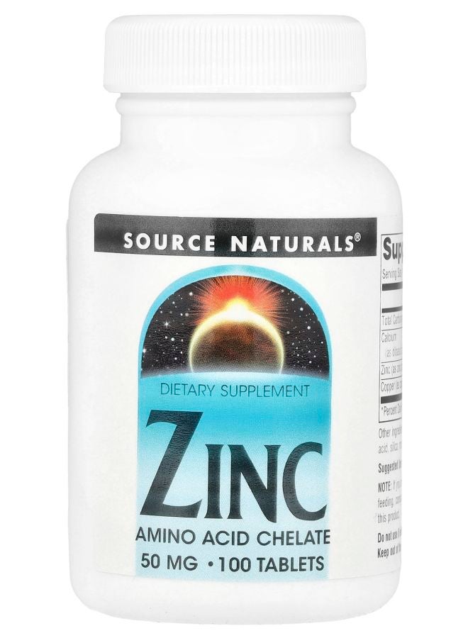 Zinc 50 mg 100 Tablets