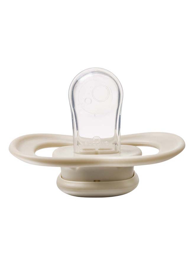 b.box - Designer Pacifier Silicone Size 1, 0 - 6 M, 2 Pieces, Blush/Latte - Image 1