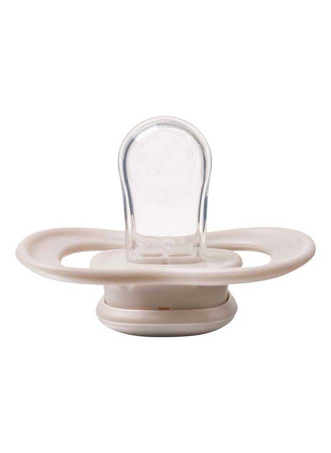 b.box - Designer Pacifier Silicone Size 1, 0 - 6 M, 2 Pieces, Blush/Latte - Image 1