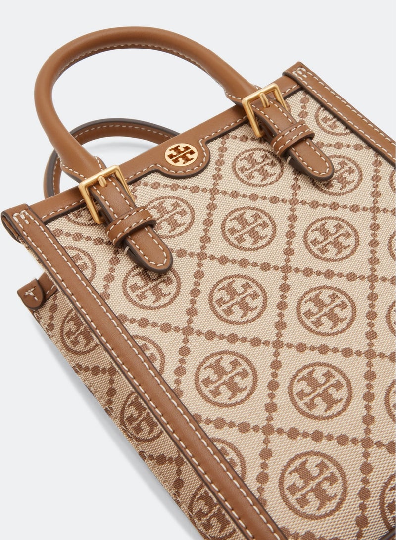 Burch Tory  Mini T Monogram Tote - Image 5
