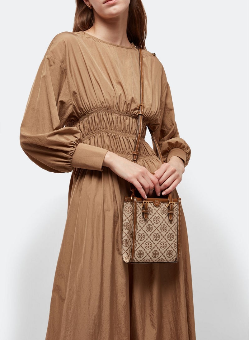 Burch Tory  Mini T Monogram Tote - Image 3