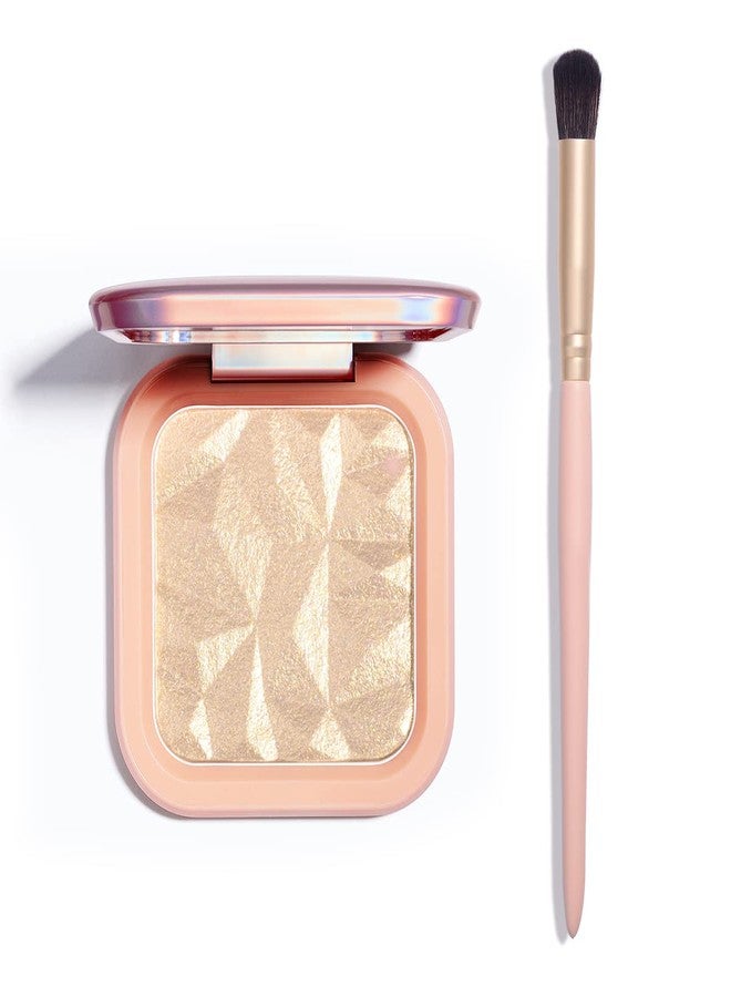 ELLESY ELESSY Highlighter Makeup Palette Face Highlighter Palette Long Lasting Face illuminator Makeup Palette Shimmer Highlighter Powder Suit All Skin Tones-TWILIGHT GLOW - Image 2