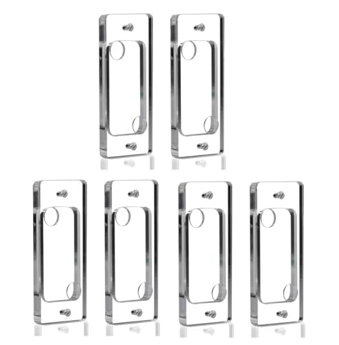 ChengFu Switch plate Guard Light Cover Protector Acrylic Clear Light Switch Guards for Sabbath Child Safe Home and Office6 Pack