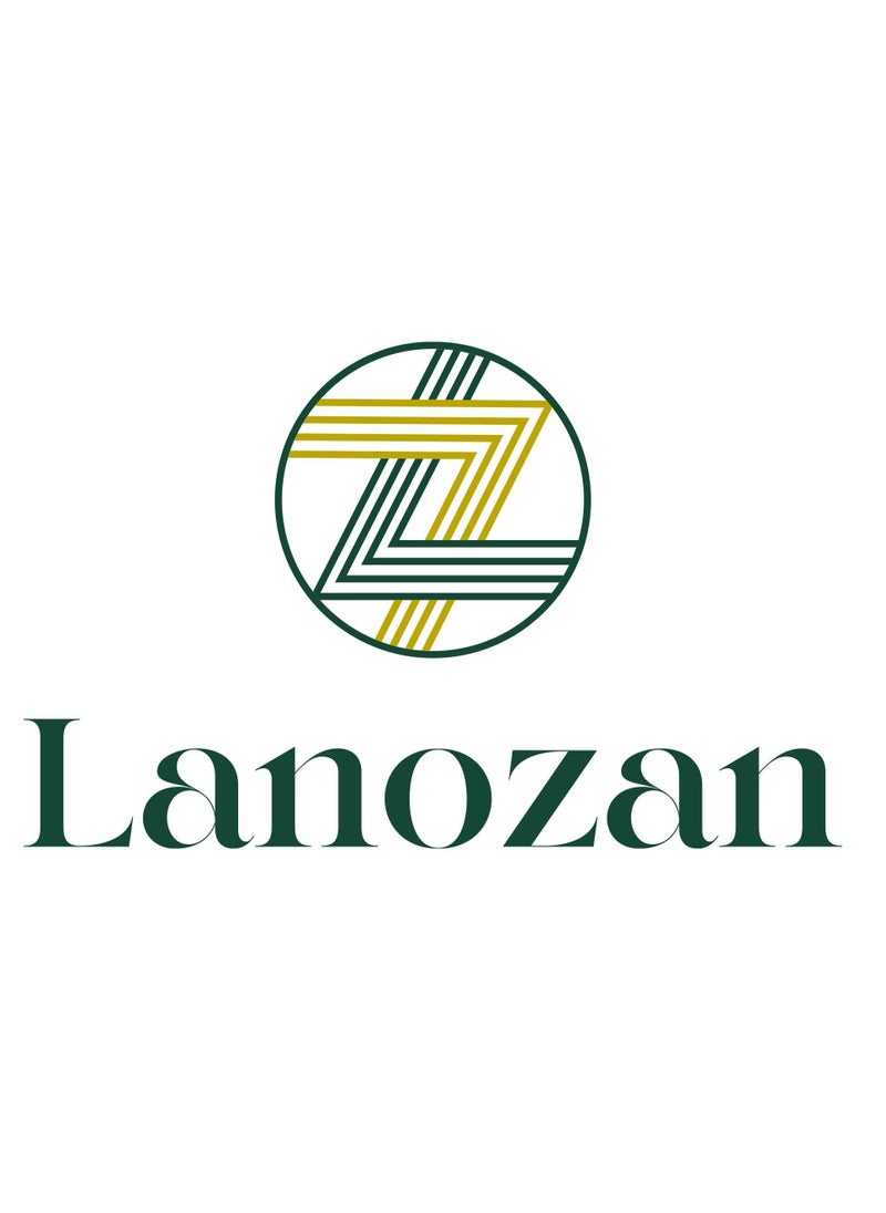 lanozan Large Bath Towel Size 180*90*3cm Blue  - Image 2