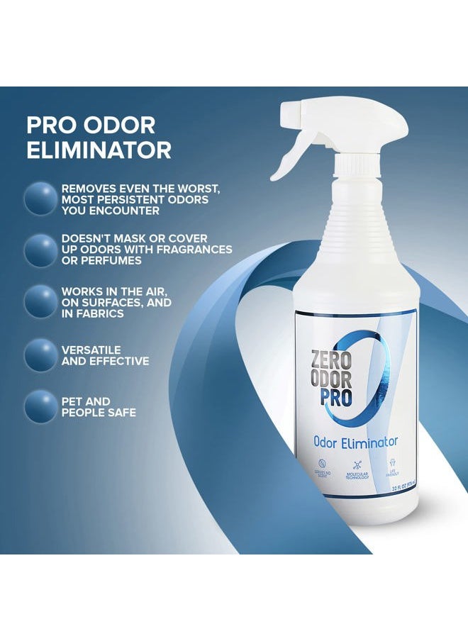 Zero Odor Pro - Commercial Strength Eliminator Odor Neutralizer, Room Deodorizer Odor Eliminator Musty Smell - Strongest Odor Eliminator Trigger Spray, (32-ounce)  - Image 5