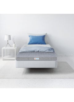 Sleepwell Sleepwell Durafirm 2.0 | Visco Medicated Foam | Twin Bed Size | Medium Firm | Neem Fresche Technology | Anti Sag Mattress (200L x 120W x 15H cm)  - Image 1