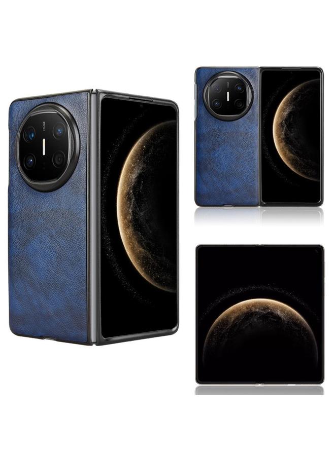 اس-توب جراب لهاتف Huawei Mate X6 بغطاء خلفي من نسيج الليتشي - Image 1