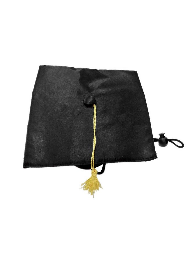 Soochat Pet Graduation Caps Dog and Cats Graduation Hats with Yellow Tasselt for Graduation Holiday Party Pet Costume Accessory - Image 3