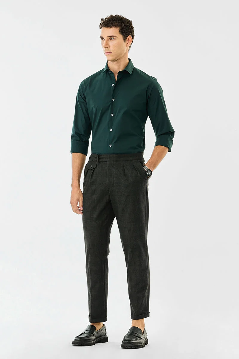 SNITCH Slim Fit Stretch Gurkha Trousers