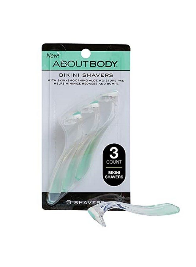 About Face Kai About Body Bikini Shavers Gentle Razors For Shaving Trimming & Exfoliating Includes 3 Beauty Groomers  - Image 1