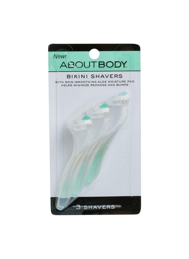 About Face Kai About Body Bikini Shavers Gentle Razors For Shaving Trimming & Exfoliating Includes 3 Beauty Groomers  - Image 3