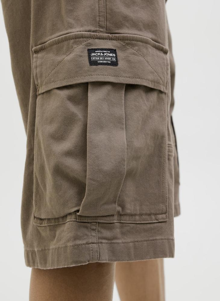 JACK & JONES Jpstcole Pocket Detail Cargo Shorts  - Image 3
