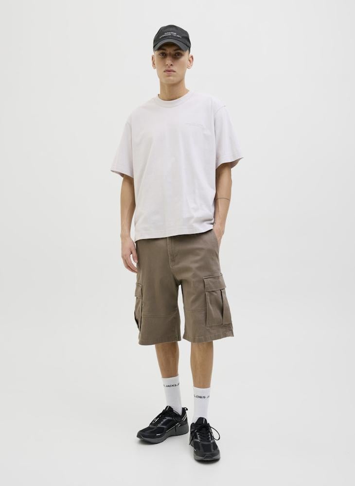 JACK & JONES Jpstcole Pocket Detail Cargo Shorts  - Image 5