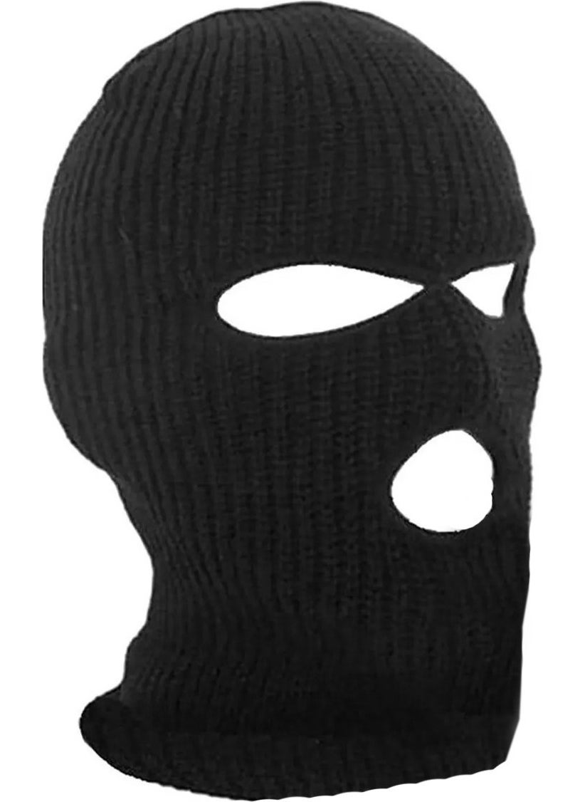 Belifanti Collection - Knitted Knitwear Snow Mask Knitted Knitwear Gloves Black Set Color Black - Image 1