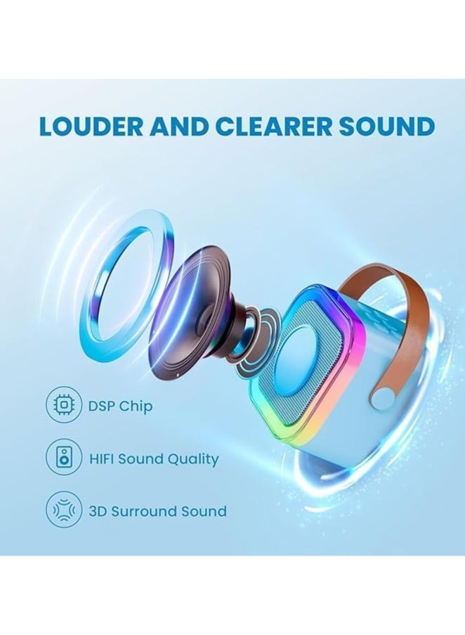 BDT K-22 Portable Wireless Speaker with Microphone - Enjoy music and singing anytime, anywhere! - Image 2