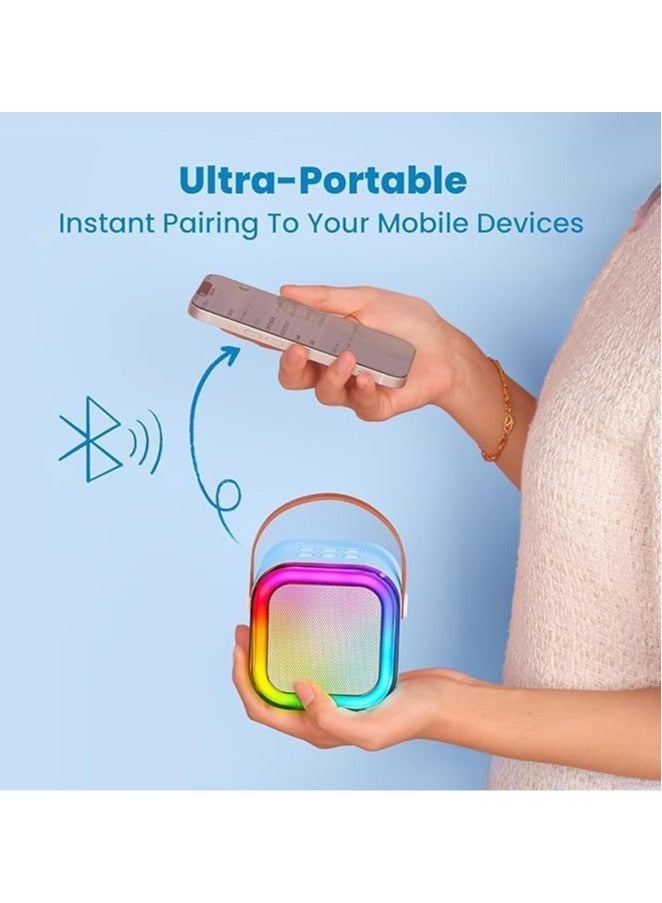 BDT K-22 Portable Wireless Speaker with Microphone - Enjoy music and singing anytime, anywhere! - Image 3