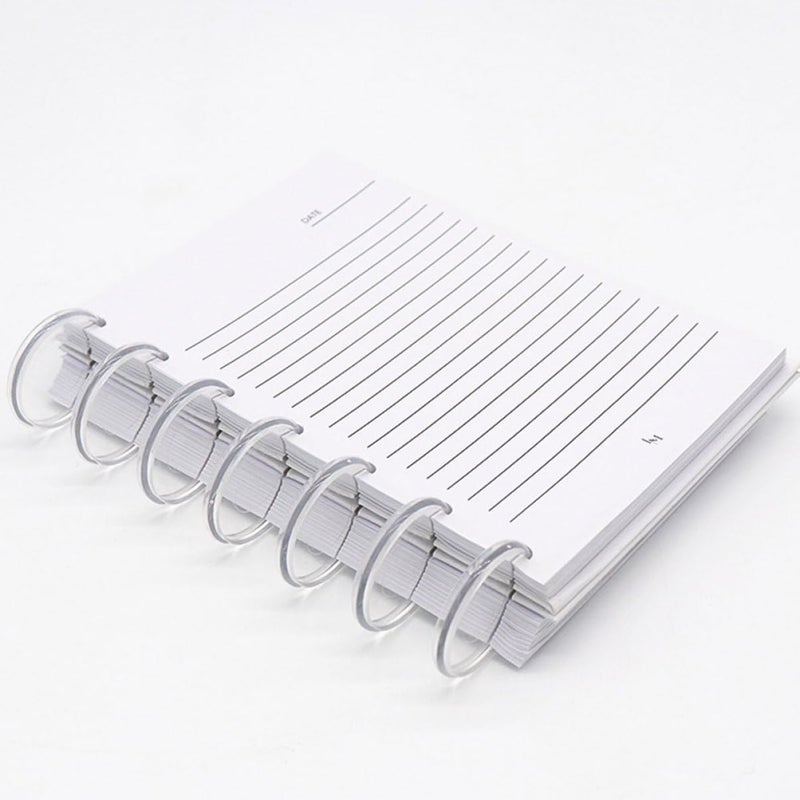 NUOBESTY 40pcs Planner Binder Discs Discbound Expansion Discs Binding Rings for Notebooks Loose-Leaf Binder - Image 4