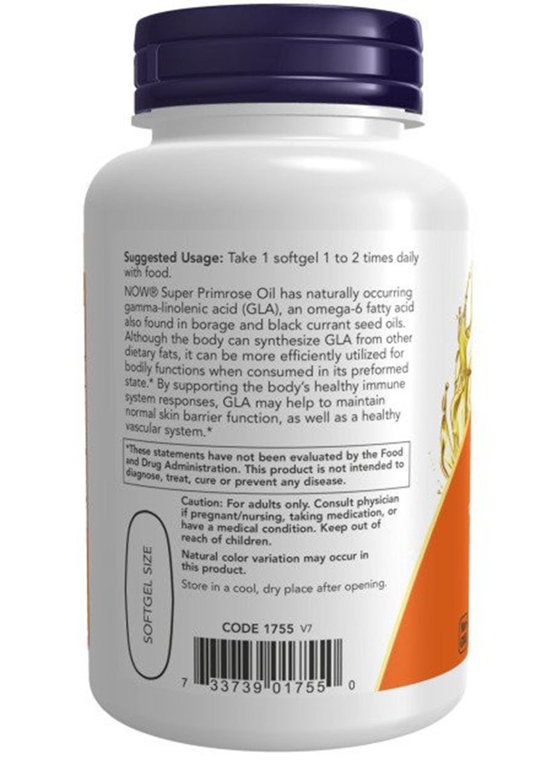 now Super Primrose 1300 Mg Softgels 60'S - Image 3