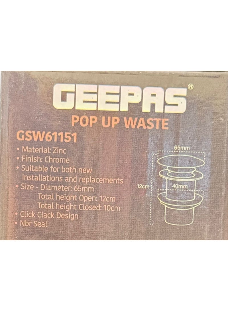 Geepas Pop Up waste - Image 2
