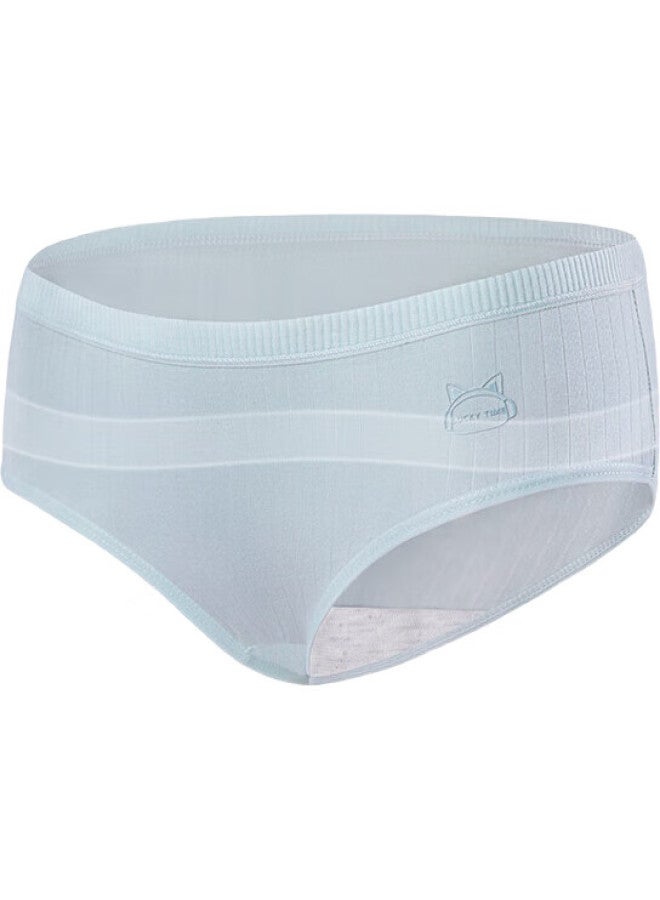 Women'S Underwear, 4-Pack, Pure Cotton, Antibacterial, Mid-Rise Triangle Panties, Seamless, Mid-Rise, Women'S Underwear