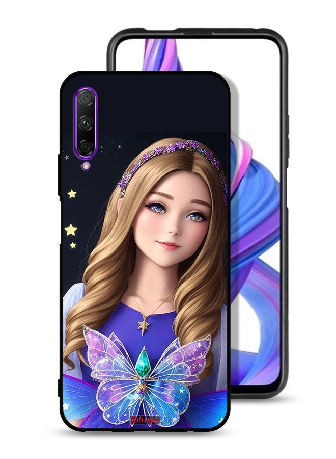 Tolwak Honor 9X Pro Protective Case Cover Cute Butterfly Girl - Image 1