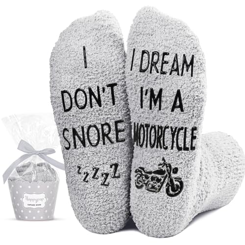 Zmart Motorcycle Gifts - Dirt Bike Lovers Riders Gifts, Motorcycle Socks For Men, Funny Motorcross Socks, Motorcyclist Presents - Image 1