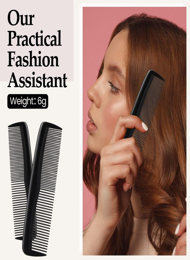 Zopeal 300 Pieces Hair Combs Bulk Plastic Pocket Comb 5 Inch Reusable Fine Dressing for Women Men Travel, Hotel, Homeless, Nursing Home, Charity, Homeless(Black) - Image 5