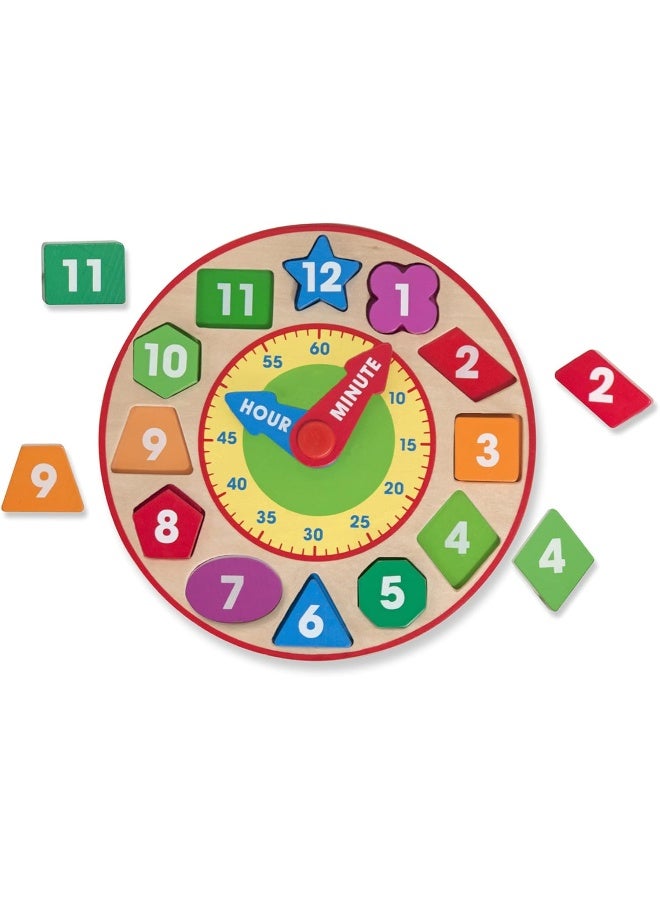 Melissa & Doug Melissa & Doug Shape Sorting Clock  - Image 2