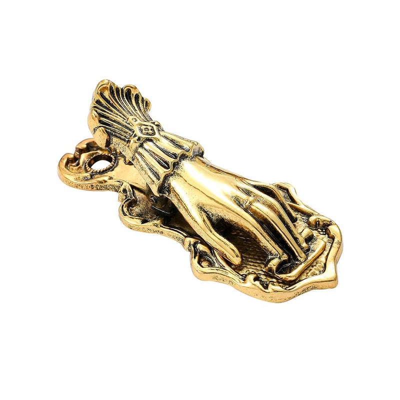 WDLYAN Vintage Ladyâ€™s Hand Shaped Book Clip Paper File Holder Metal Clips Office Appliance Stationery Creativity Office Supplies for Worker or Student (Style-1) - Image 1