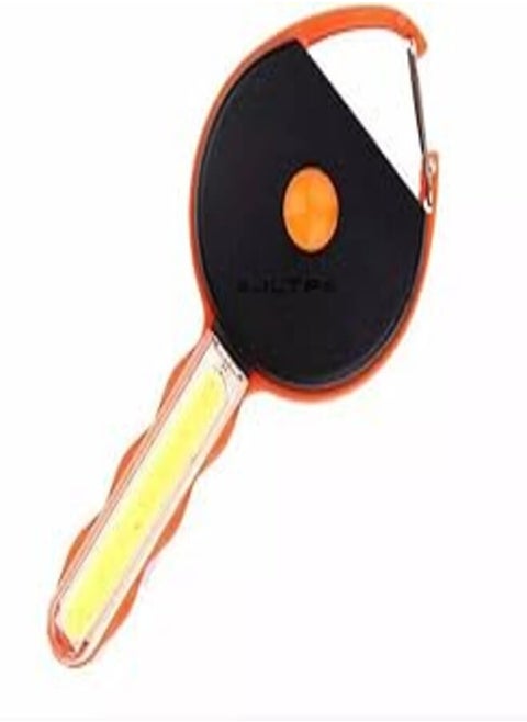 Mini LED Light Switch Shape Portable 3 Lighting Modes, Keychain for Camping Key Shape May Vary and Colors Random (2)