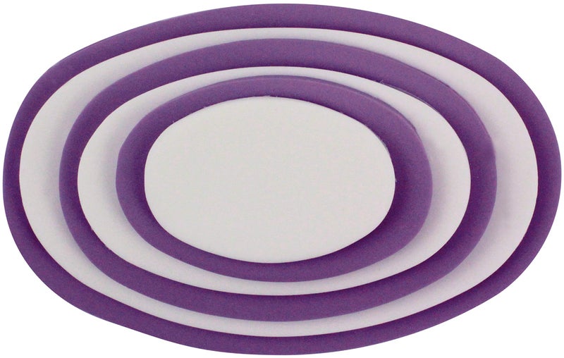 PME Oval Cutters  for Cake Decorating  Set of 6  White - Image 3