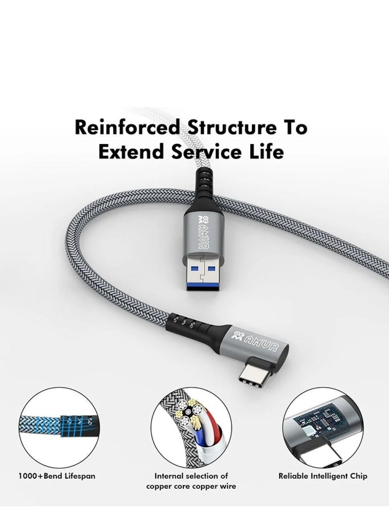 AMVR 5M Link Cable for PICO 4/Oculus Quest3/Quest2/Quest Pro/Neo3/PSVR2 Date Cable with Spare USB Type-C Adapter VR Accessories - Image 5