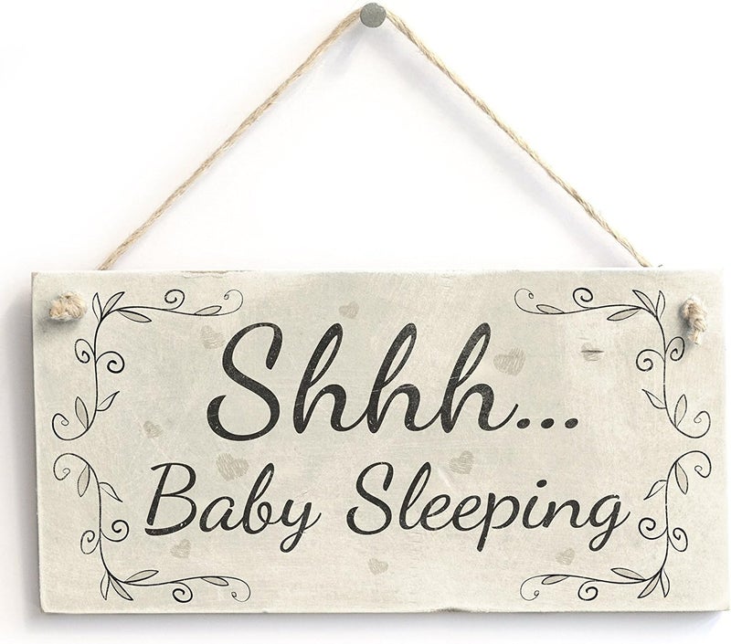 BPA Shhh Baby Sleeping Door Sign - Image 1