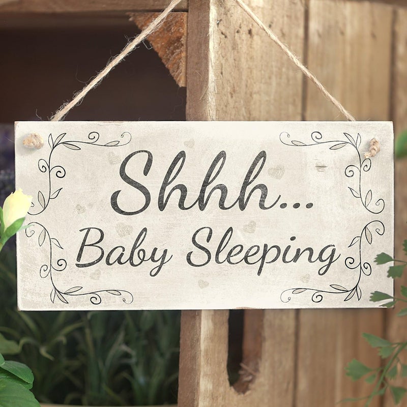 BPA Shhh Baby Sleeping Door Sign - Image 2