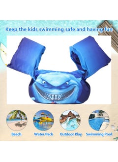 Tanyaz Kids Swim Vest with Arm Bands, Toddler Swimming Float Vest, Adjustable Training Jacket for Ages 2-6, 22-58 lbs, Ideal for Pool, Beach, and Swim Lessons  - Image 2