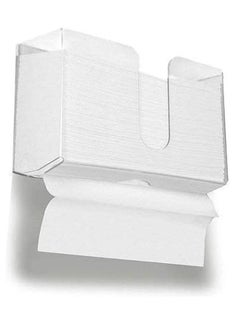 Acrylic Wall Mounted Paper Hand Towel Dispenser Folded Hand Towel Dispenser for Folded Hand Towels Perfect for Kitchen, Bathroom, Restaurants