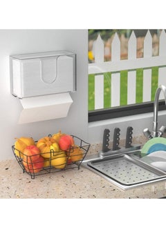 Story Of Candle Acrylic Wall Mounted Paper Hand Towel Dispenser Folded Hand Towel Dispenser for Folded Hand Towels Perfect for Kitchen, Bathroom, Restaurants  - Image 2