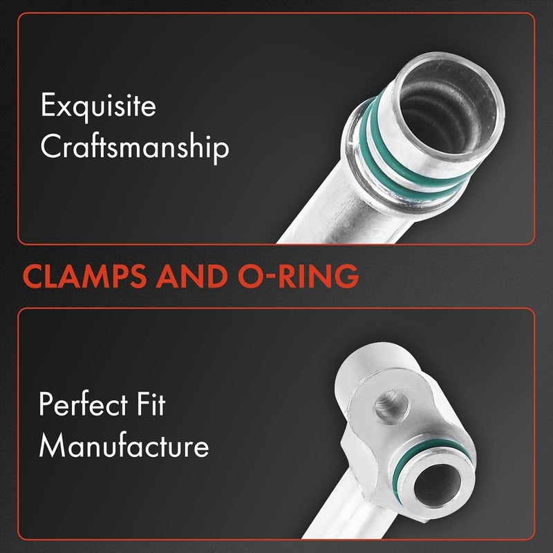 A-Premium A/C Suction Line Hose Assembly for Toyota Tundra 2005-2006 - Image 3