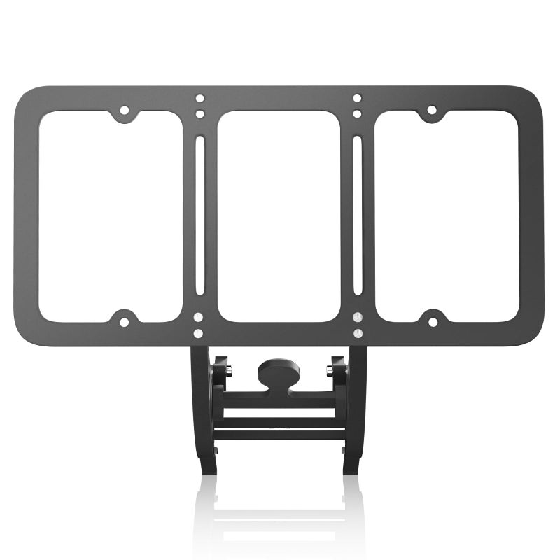 TesFram Tesla Model 3 Highland Front License Plate Holder, Height-Adjustable & No Drill License Plate Mouting Kit with Anti-Theft Features (FIt Model 3 2024-2025, No Front Bumper Camera) - Image 1