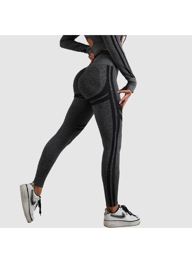 Seamless Yoga Pants Leggings Sports Fitness High Waist Peach Hip-lifting Skinny Running Trousers Workout Gym Leggings for Women  - Image 1