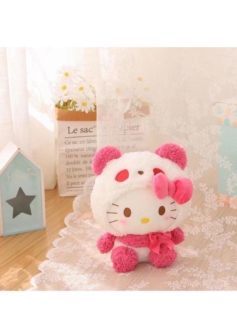 general 1 قطعة 15 سنتيمتر سانريو ألعاب من القطيفة محشوة مرحبا كيتي دمية لينة أنيمي الكرتون بلوشي ديكور المنزل استرضاء فتاة هدية (مرحبا كيتي الوردي) - Image 2