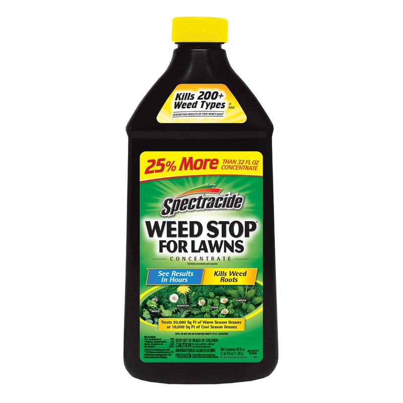 Spectracide Weed Stop For Lawns Concentrate, Kills Weed Roots, Not The Lawn, 40 fl Ounce - Image 1