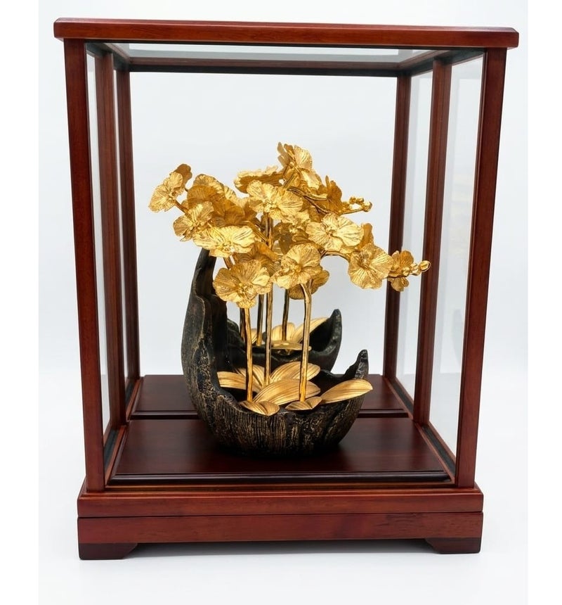 KHUSHBOO JEWELS 24KT PURE ZEN YALIAN GOLD FRAME - Image 1