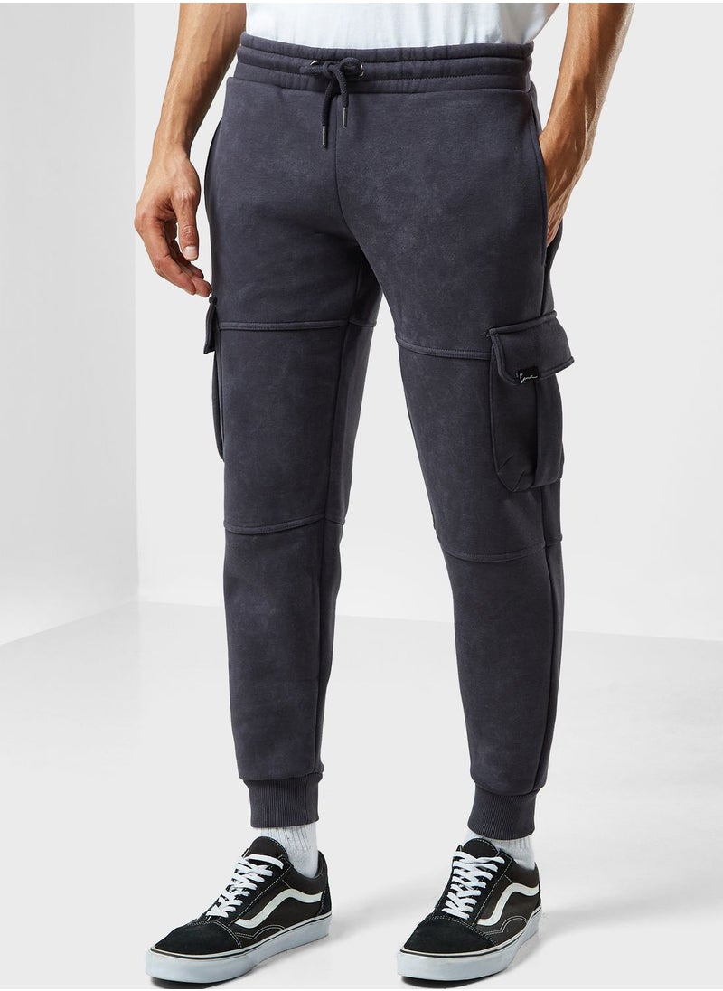 Karl Kani - Woven Signature Washed Sweatpants - Image 1