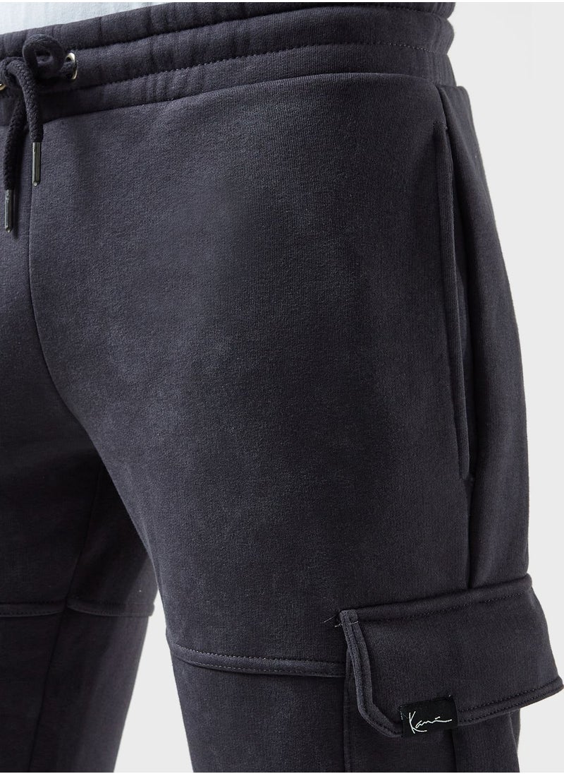 Karl Kani - Woven Signature Washed Sweatpants - Image 1