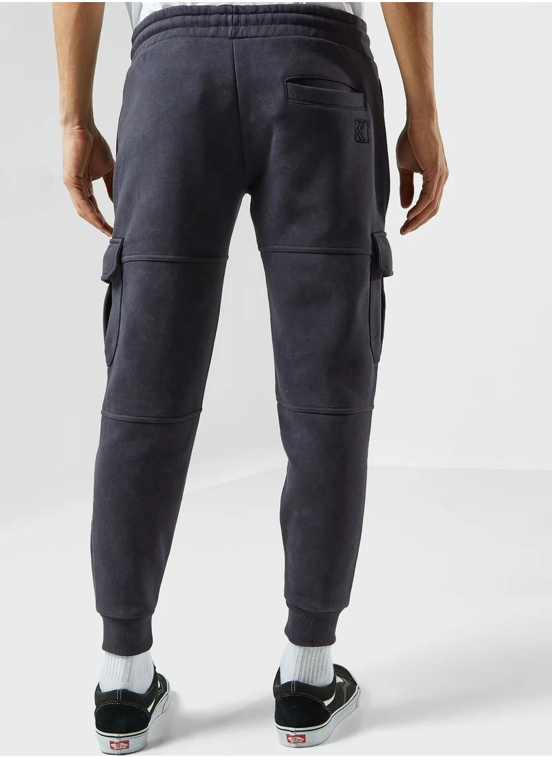 Karl Kani Woven Signature Washed Sweatpants