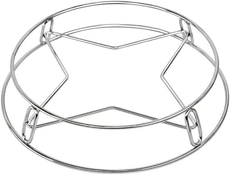 SHREE HANS CREATION Hot Pots Stand &Trivet Pan Holder Heat Resistant Hot Plate Dishes Holder for Kitchen Cooking Accessory Set Utensil Vessel Holder|Steel Organizer Stand Cutting Board & Grilling Basket, - Image 2