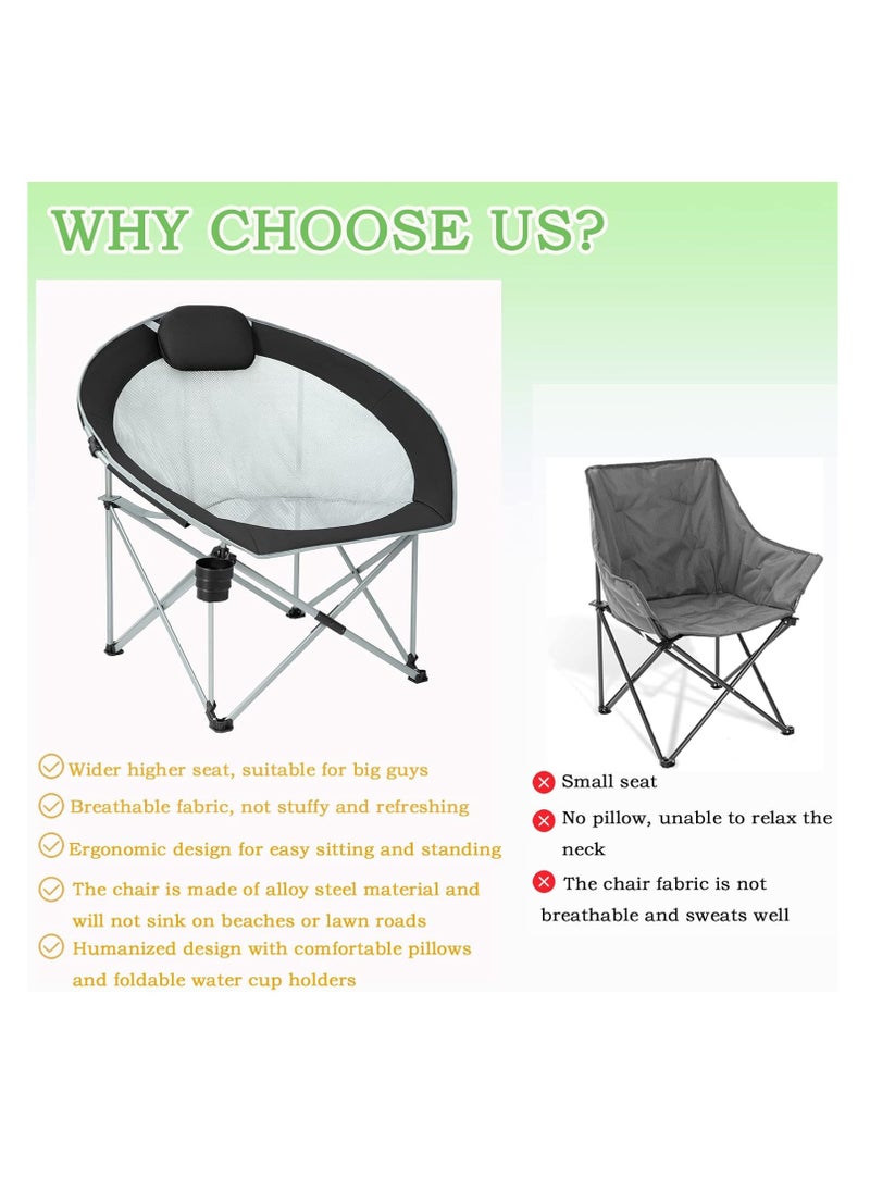 Manful Portable Oversized Moon Chair  - Image 5