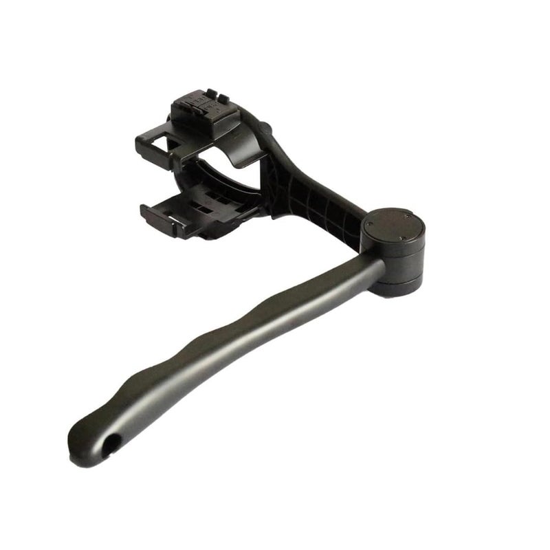 Skull Shaver Back Shaver Handle - Shave Hard-to-Reach Areas - Compatible with Pitbull, Palm & Beast Clipper - Foldable Travel Design - Ergonomic Grip - Lightweight - Image 1